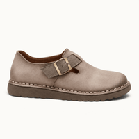 montelore-souliers Babies femme marron en cuir suédé à plateforme