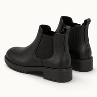 montelore-souliers Bottes Noires Femme Chelsea Noir