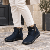 montelore-souliers Bottines Boots Femme Fourrées Imperméables