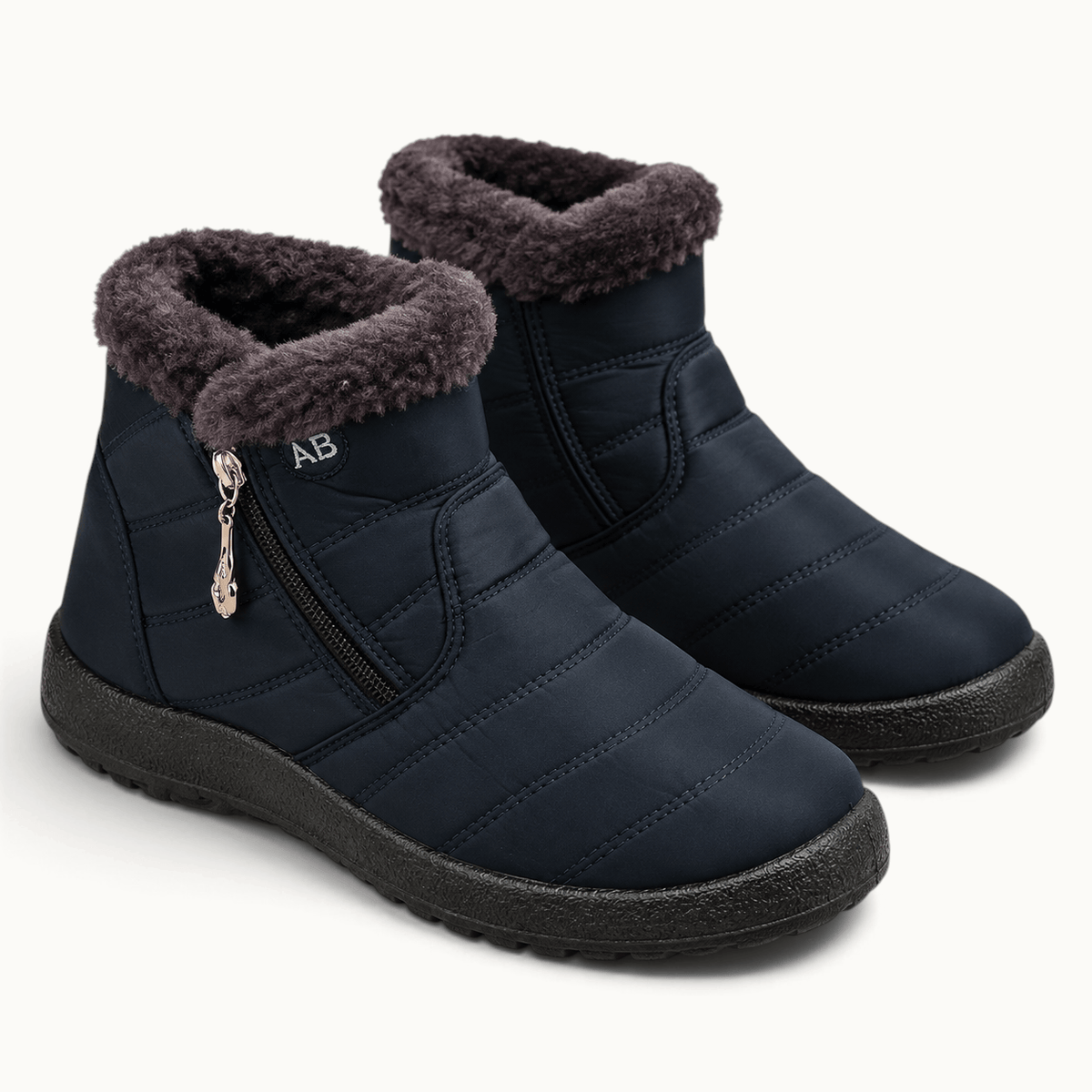 montelore-souliers Bottines Boots Femme Fourrées Imperméables