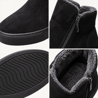 montelore-souliers Bottines Chaudes En Peluche À Fermeture Éclair