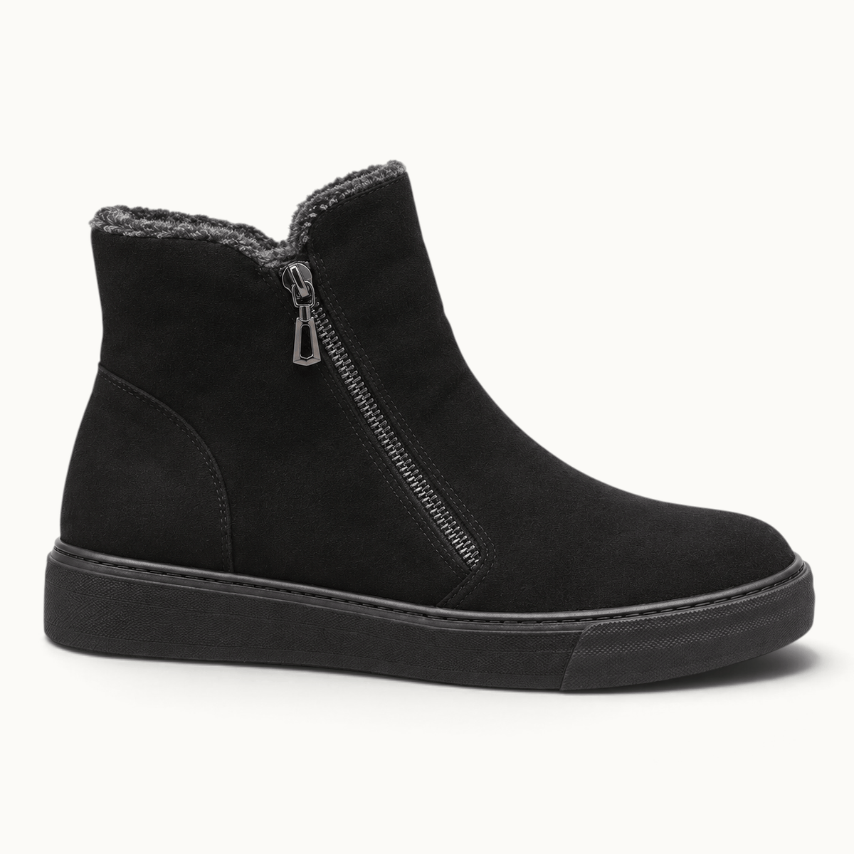 montelore-souliers Bottines Chaudes En Peluche À Fermeture Éclair