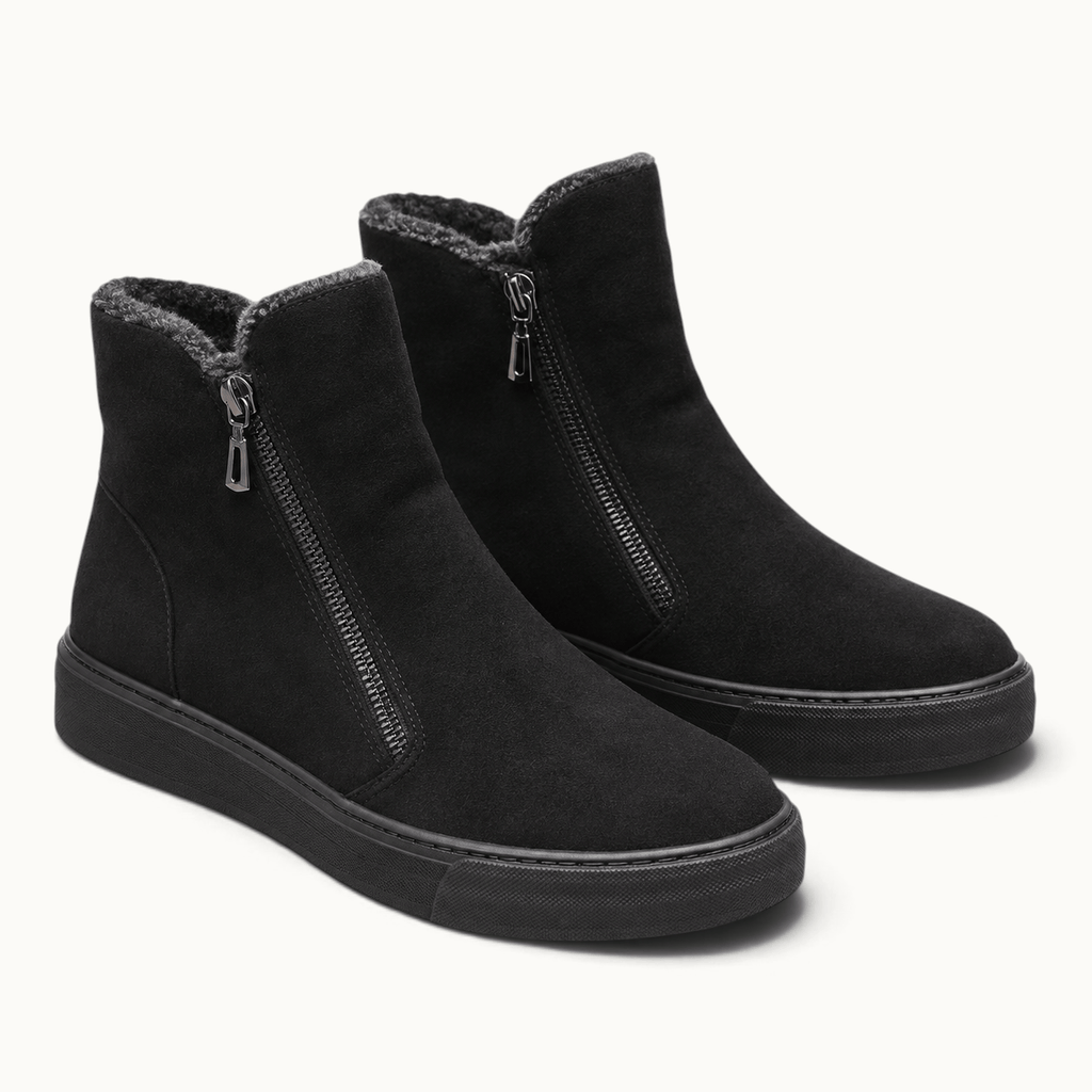 montelore-souliers Bottines Chaudes En Peluche À Fermeture Éclair
