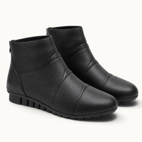 montelore-souliers Bottines Cuir Femme Compensées