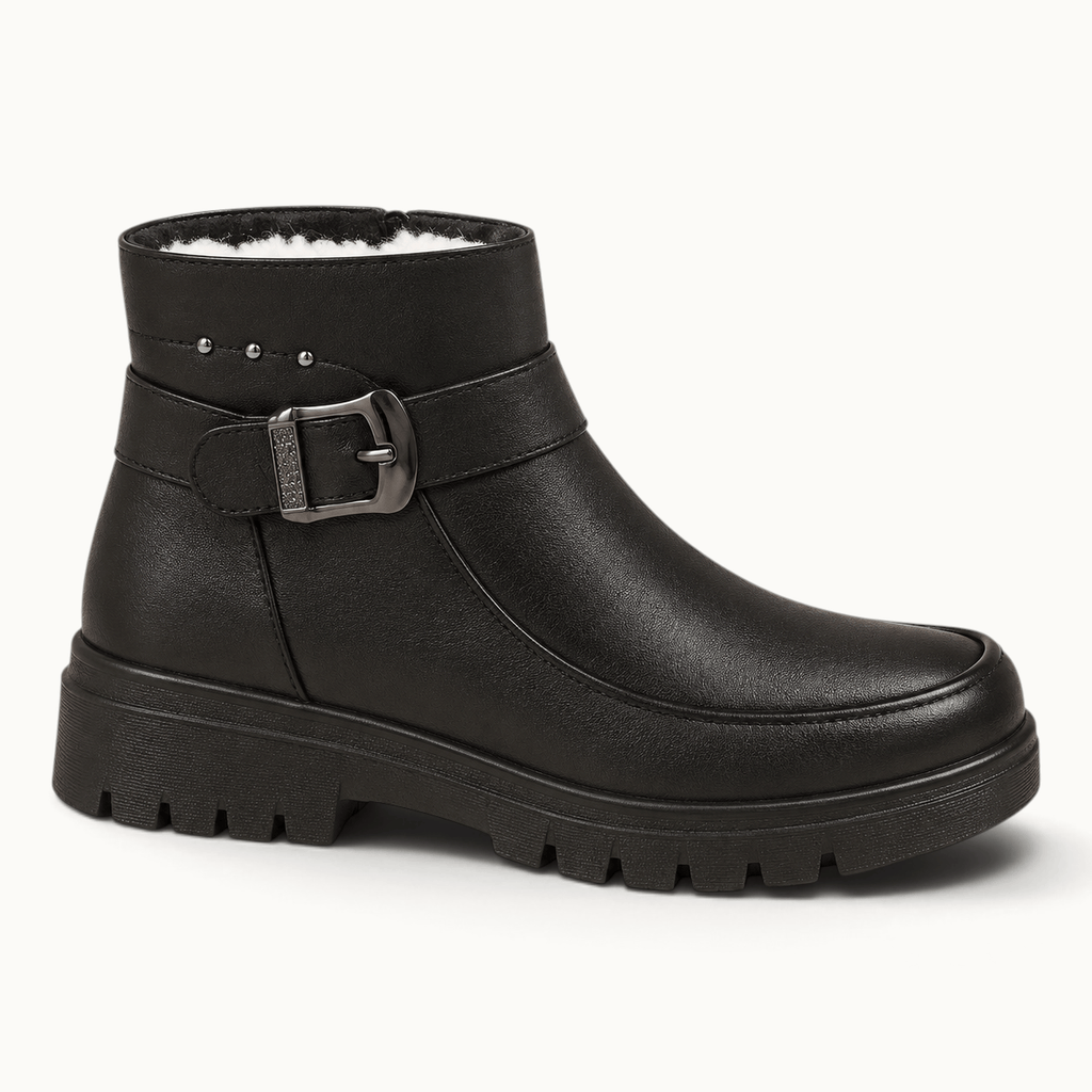 montelore-souliers Bottines D'Hiver Fourrées Plates