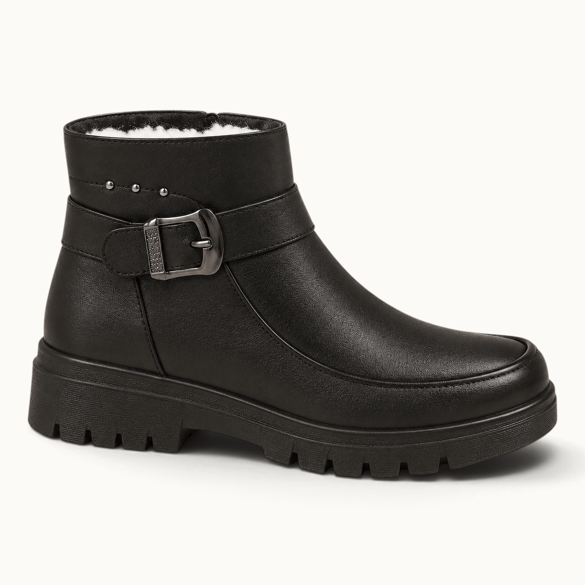 montelore-souliers Bottines D'Hiver Fourrées Plates