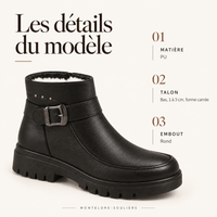 montelore-souliers Bottines D'Hiver Fourrées Plates