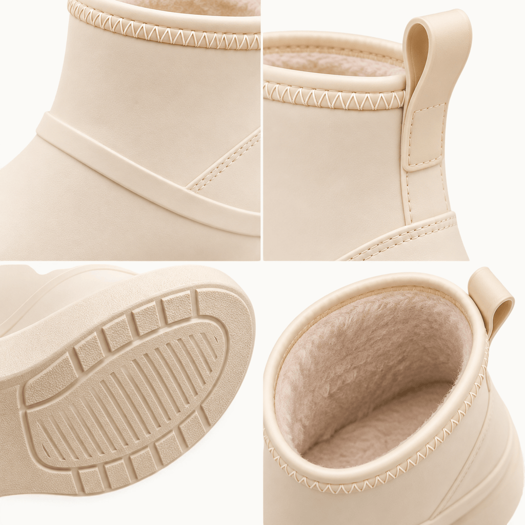 montelore-souliers Bottines De Pluie Beige