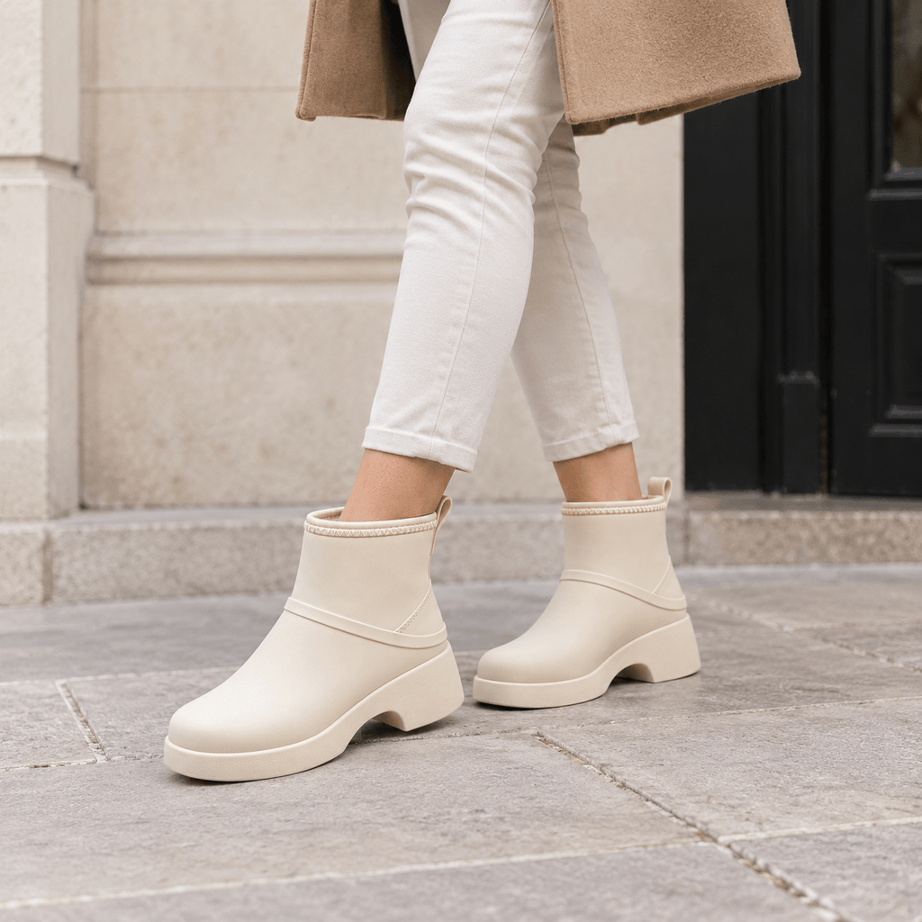 montelore-souliers Bottines De Pluie Beige