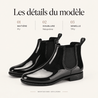 montelore-souliers Bottines De Pluie Chelsea