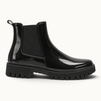 montelore-souliers Bottines De Pluie Chelsea En PVC