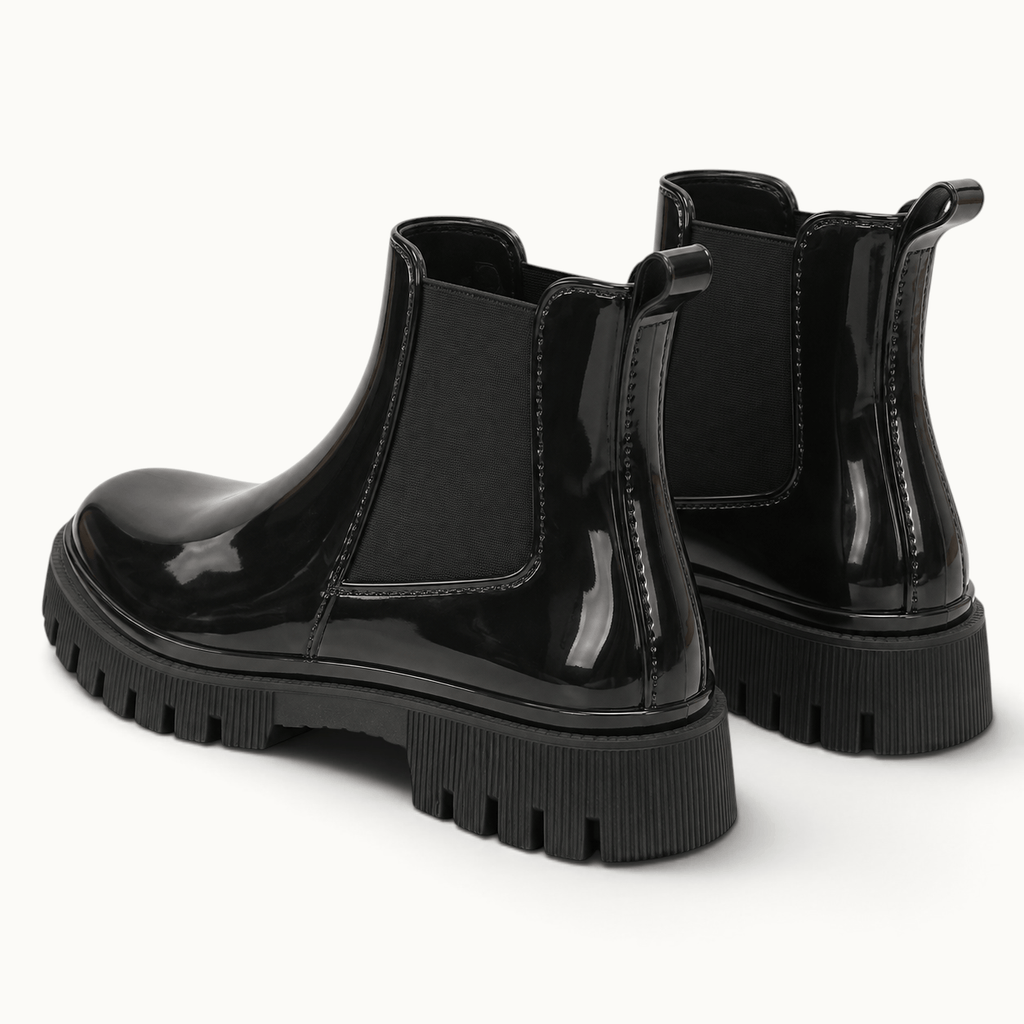 montelore-souliers Bottines De Pluie Chelsea En PVC