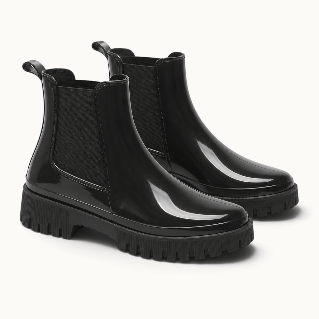 montelore-souliers Bottines De Pluie Chelsea En PVC