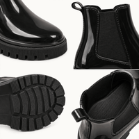 montelore-souliers Bottines De Pluie Chelsea En PVC