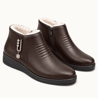 montelore-souliers Bottines De Pluie Femme Chaudes Imperméables