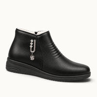 montelore-souliers Bottines De Pluie Femme Chaudes Imperméables