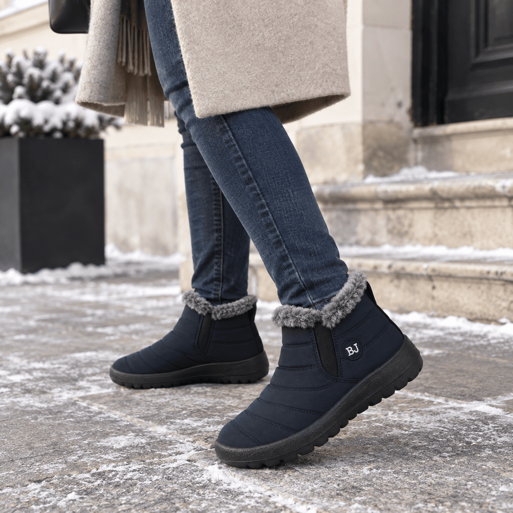 montelore-souliers Bottines En Acétate De Vinyle-Éthylène Fourrées En Peluche