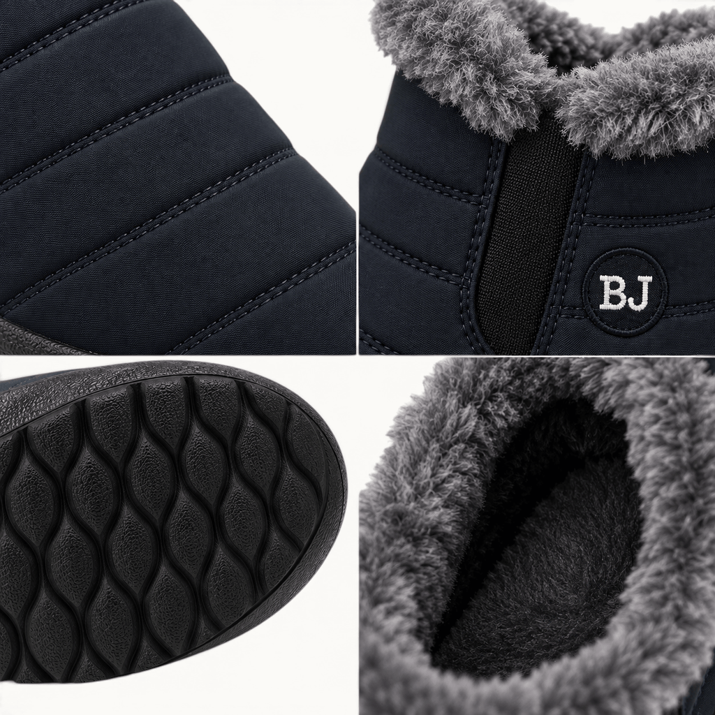montelore-souliers Bottines En Acétate De Vinyle-Éthylène Fourrées En Peluche
