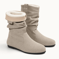 montelore-souliers Bottines En Suédine Plates