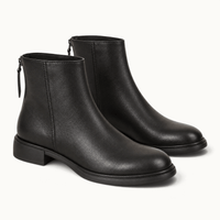 montelore-souliers Bottines Femme Cuir Talon Véritable Doublure Chaude