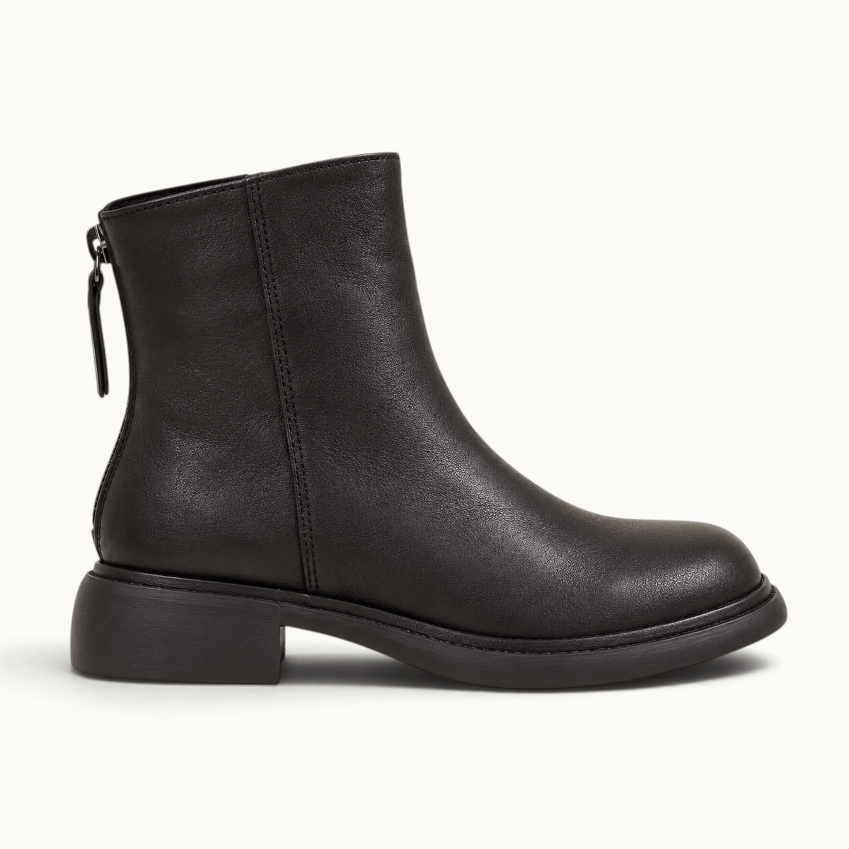 montelore-souliers Bottines Femme Cuir Talon Véritable Doublure Chaude
