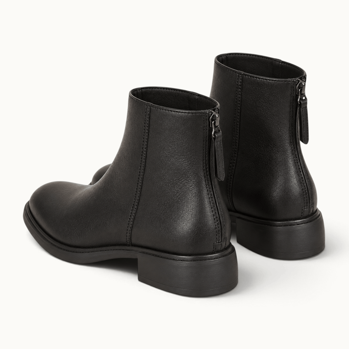 montelore-souliers Bottines Femme Cuir Talon Véritable Doublure Chaude