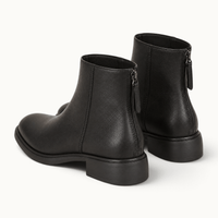 montelore-souliers Bottines Femme Cuir Talon Véritable Doublure Chaude