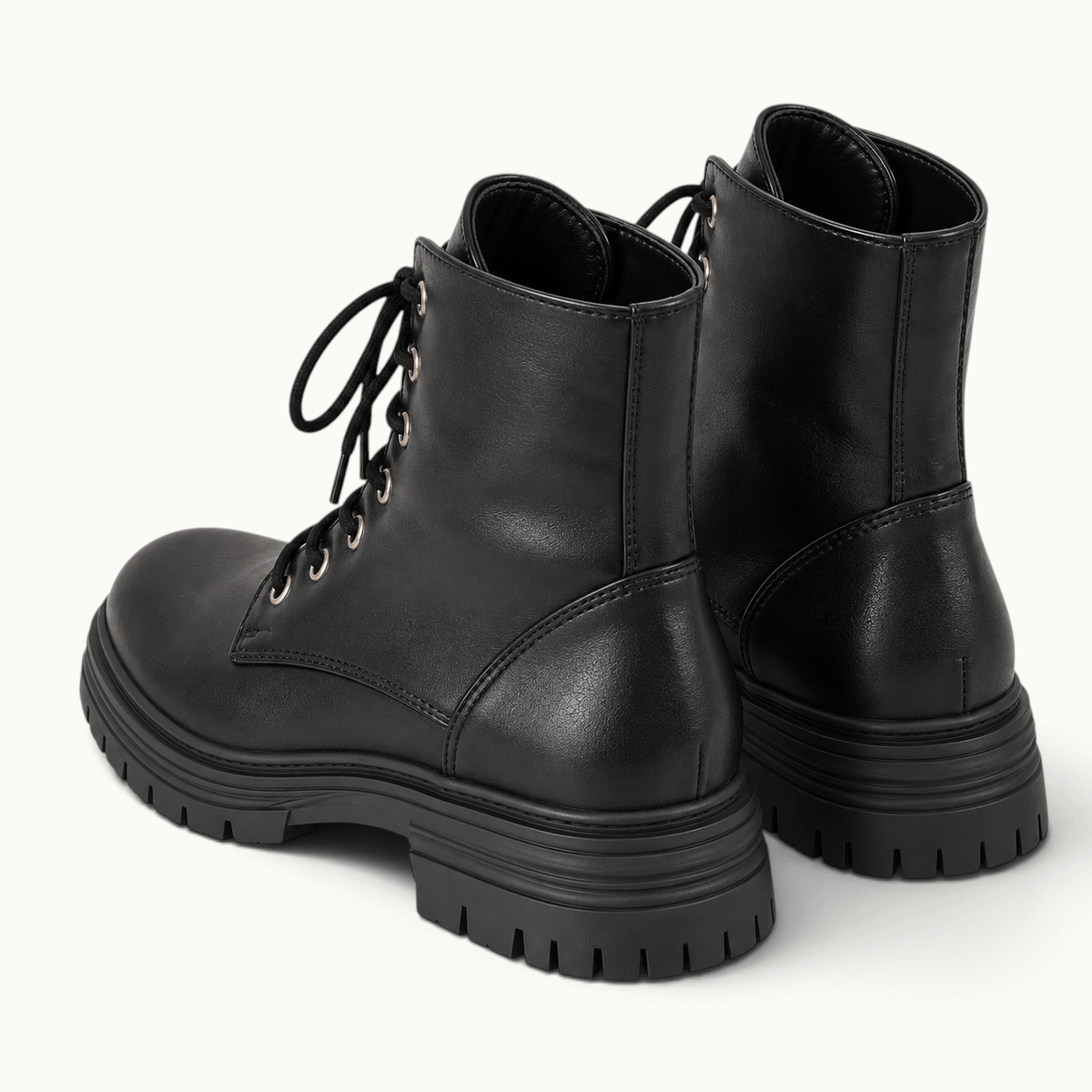 montelore-souliers Bottines Femme Noires Noir À Lacets