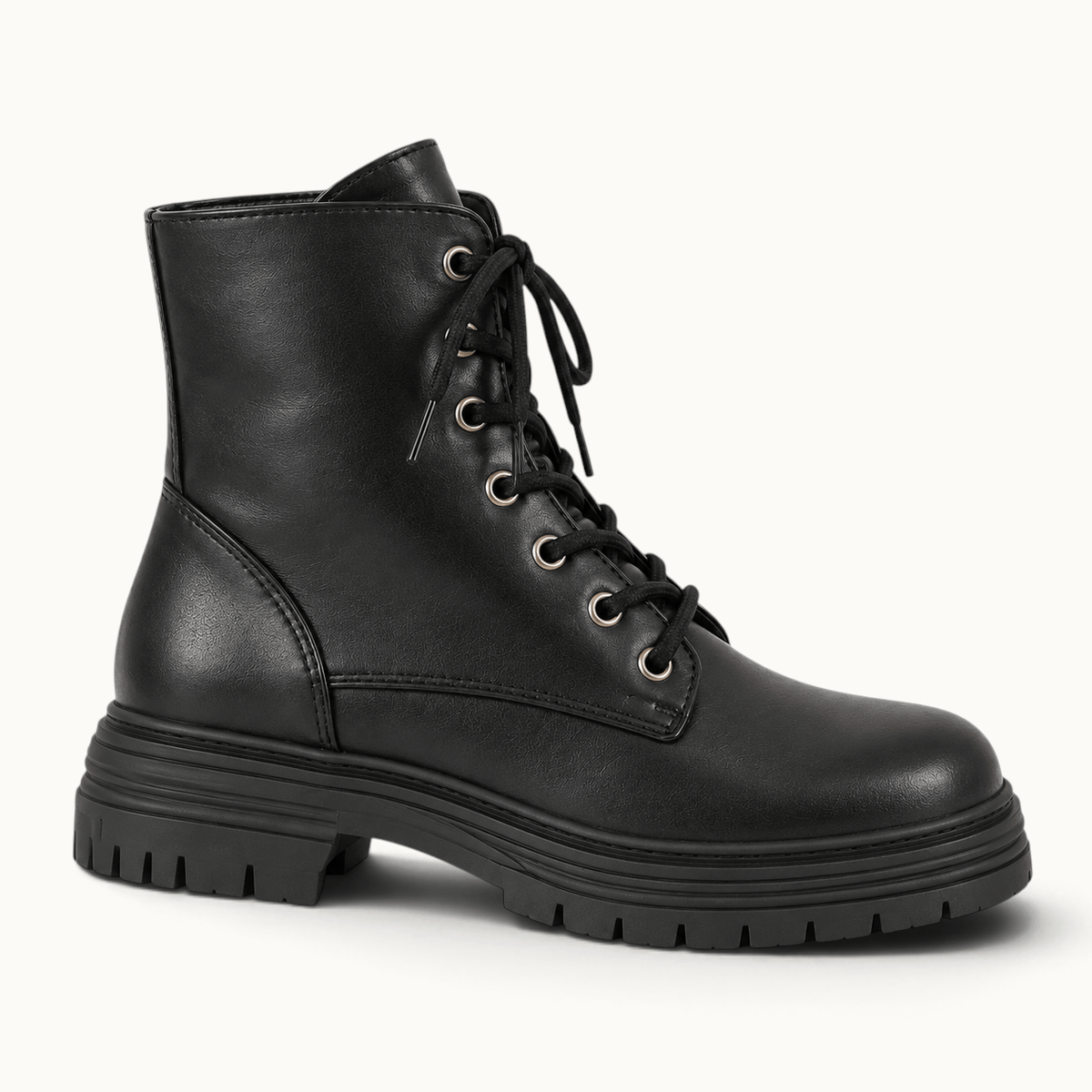 montelore-souliers Bottines Femme Noires Noir À Lacets