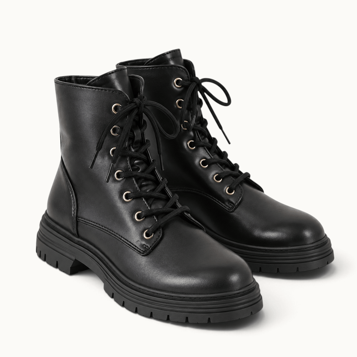 montelore-souliers Bottines Femme Noires Noir À Lacets