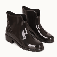 montelore-souliers Bottines Femme Talon 5 Cm En PVC De Pluie
