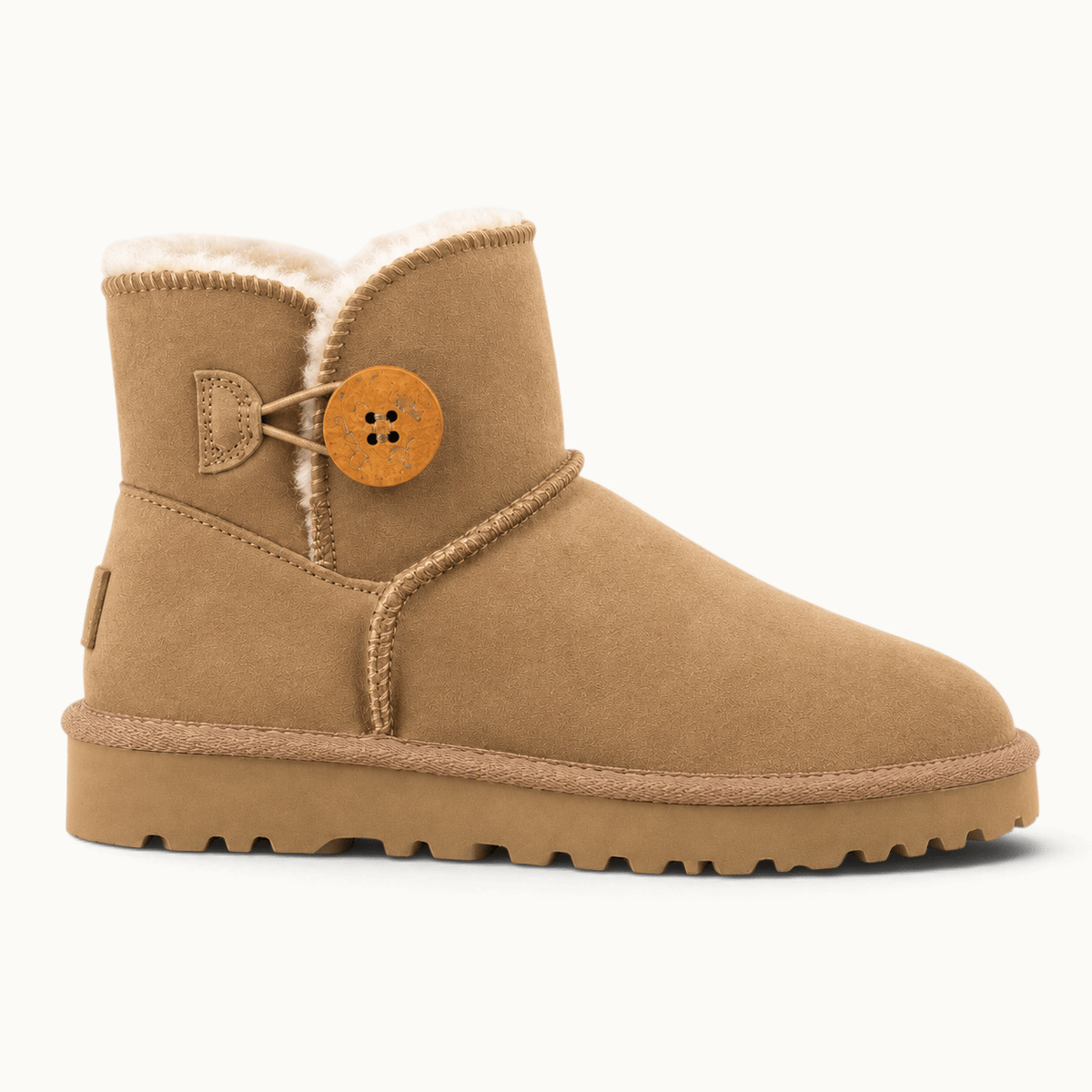 montelore-souliers Bottines Fourrées Femmes En Peau De Mouton