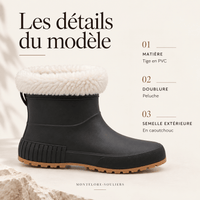 montelore-souliers Bottines Fourrées Imperméables