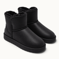 montelore-souliers Bottines Fourrure Synthétique Fourrées En Similicuir
