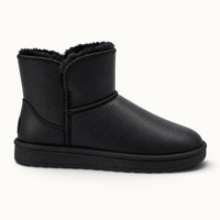 montelore-souliers Bottines Fourrure Synthétique Fourrées En Similicuir
