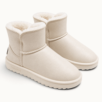 montelore-souliers Bottines Fourrure Synthétique Fourrées En Similicuir
