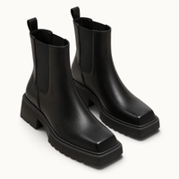 montelore-souliers Bottines Hautes Femme Chelsea Plateforme