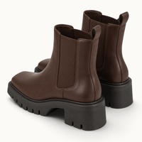 montelore-souliers Bottines Hautes Femme Chelsea Plateforme