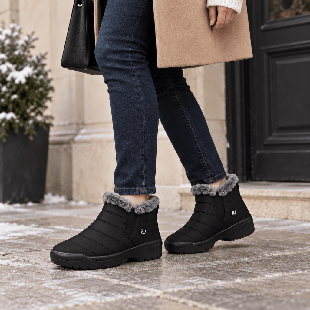 montelore-souliers Bottines Hiver Fourrées Matelassées