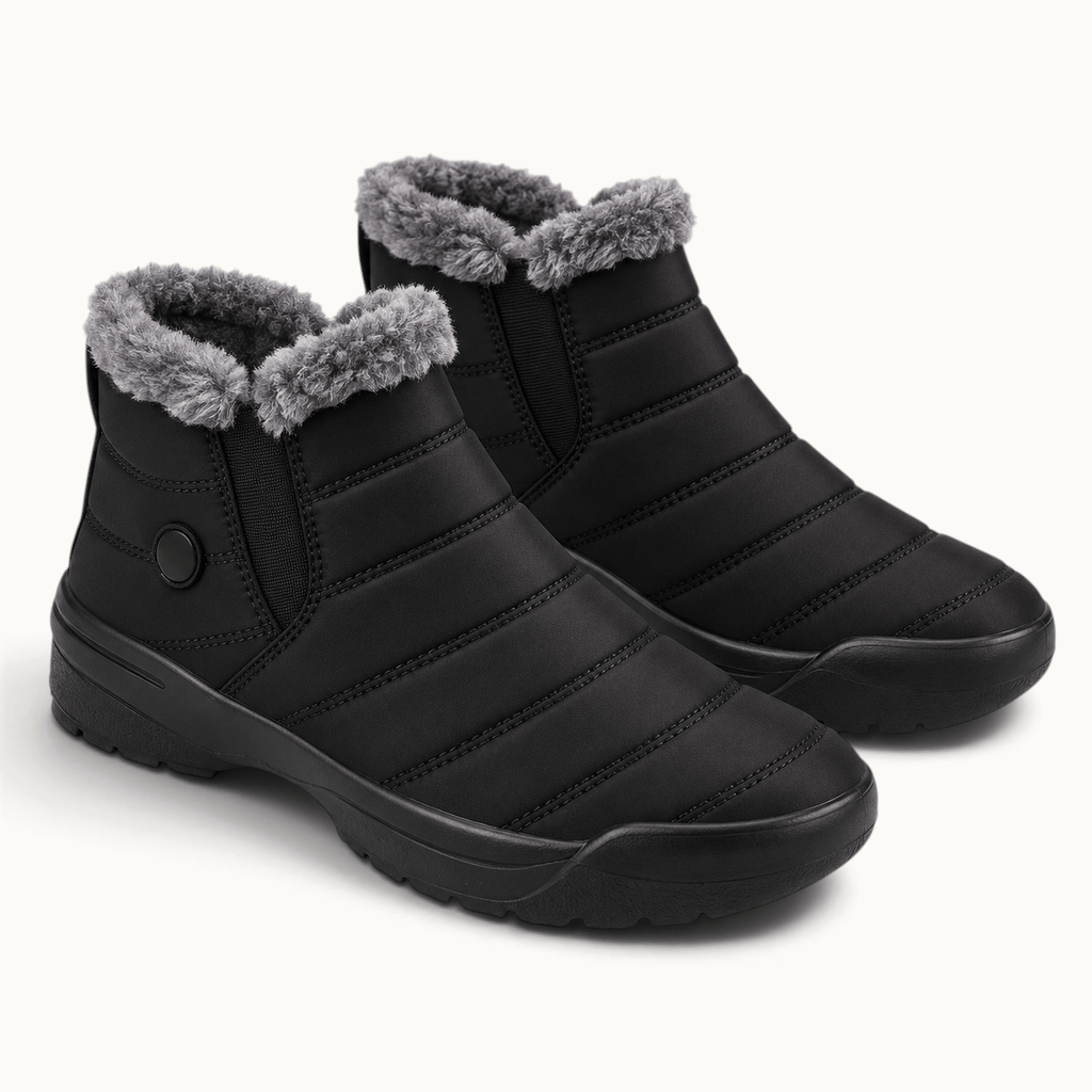 montelore-souliers Bottines Hiver Fourrées Matelassées