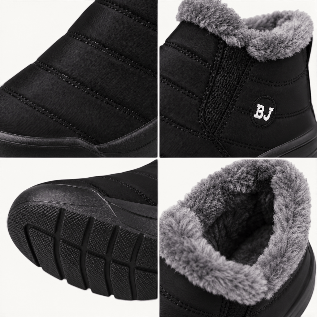 montelore-souliers Bottines Hiver Fourrées Matelassées