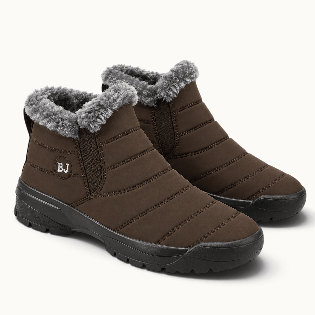 montelore-souliers Bottines Hiver Fourrées Matelassées