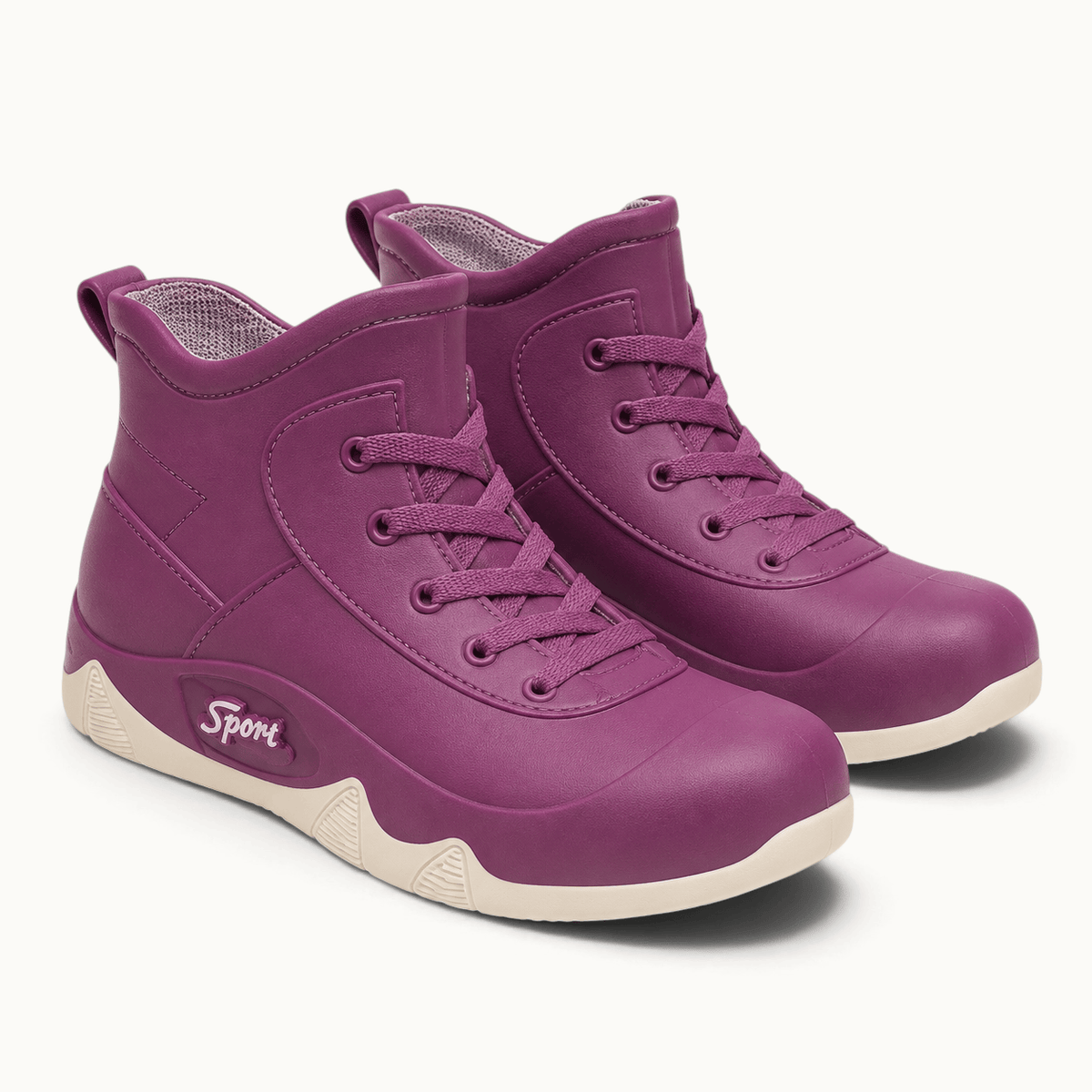montelore-souliers Bottines Imperméables Style Baskets