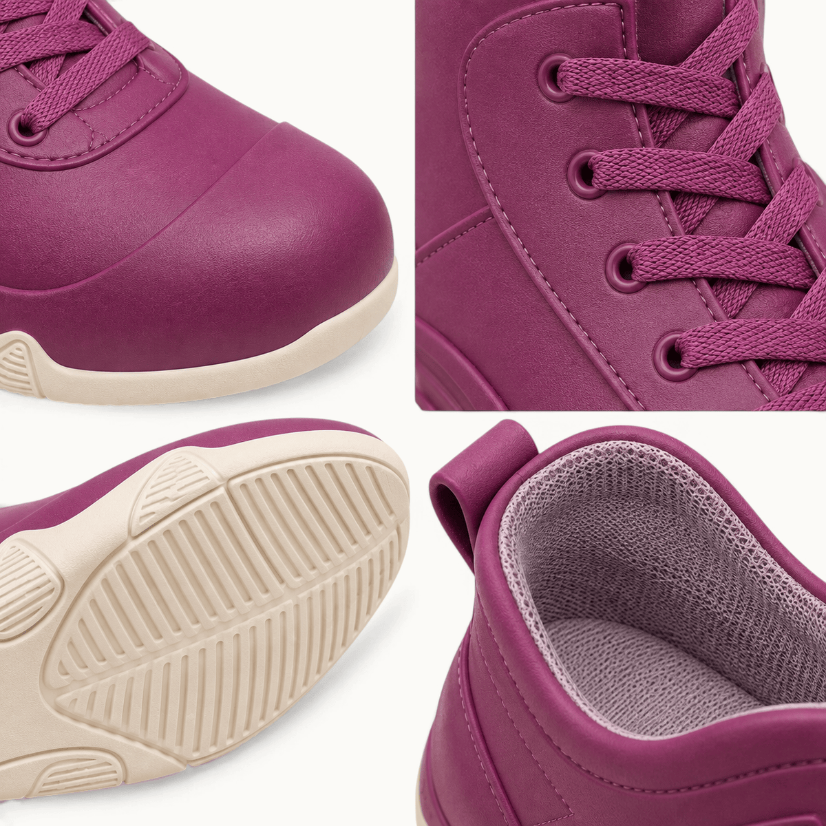 montelore-souliers Bottines Imperméables Style Baskets