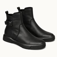 montelore-souliers Bottines Noires Plates