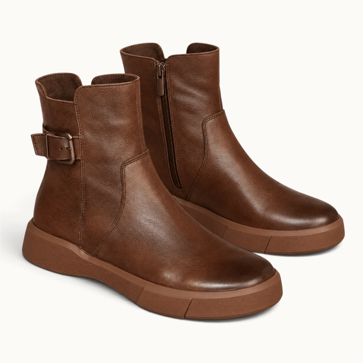 montelore-souliers Bottines Noires Plates