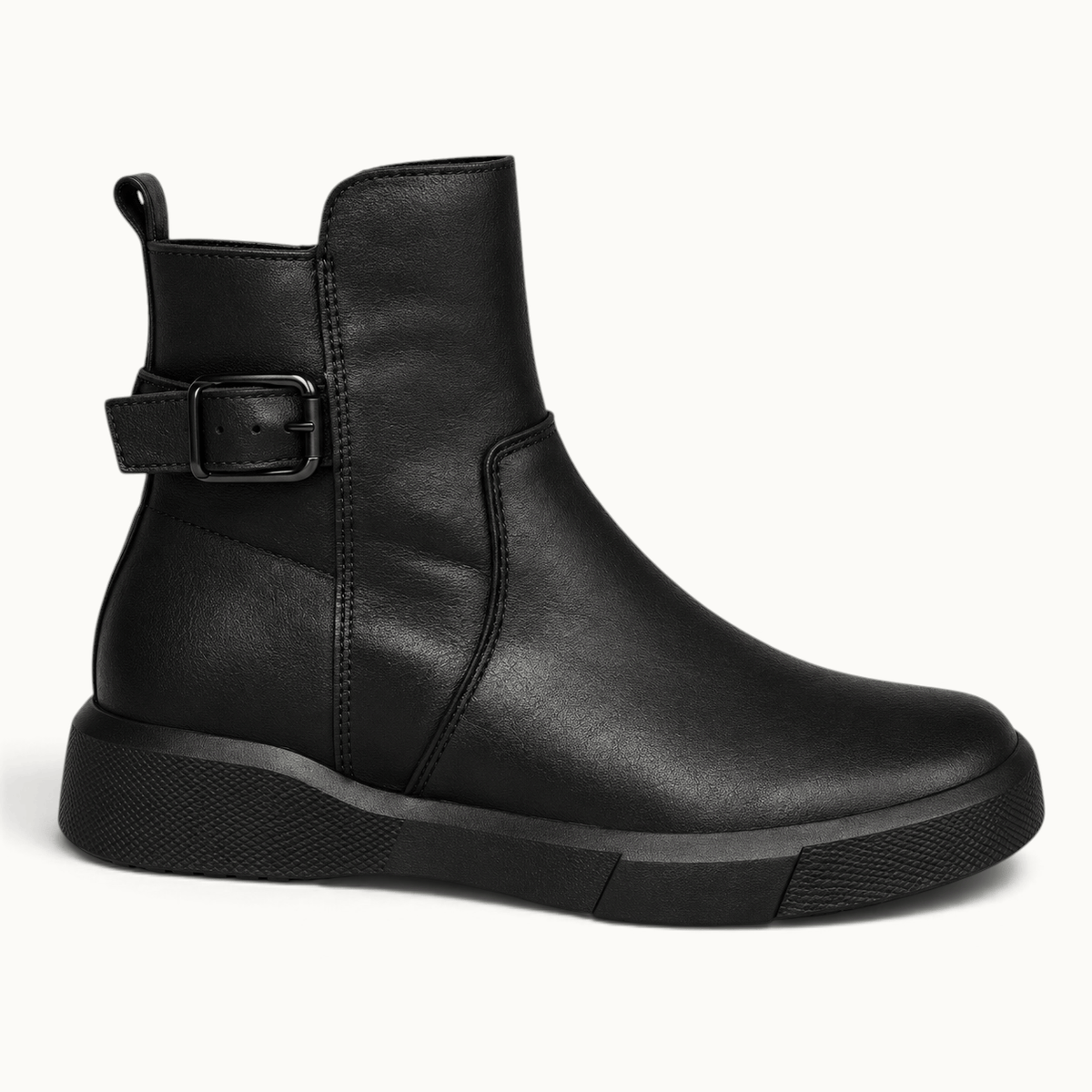 montelore-souliers Bottines Noires Plates