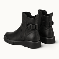 montelore-souliers Bottines Noires Plates