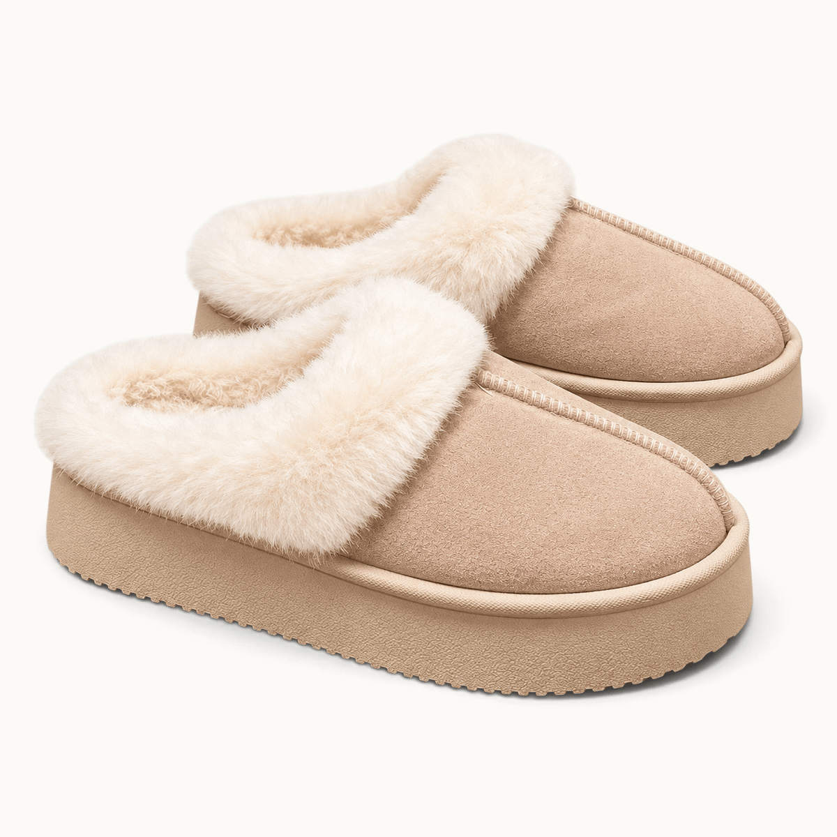 montelore-souliers Bottines Plateforme Fourrées