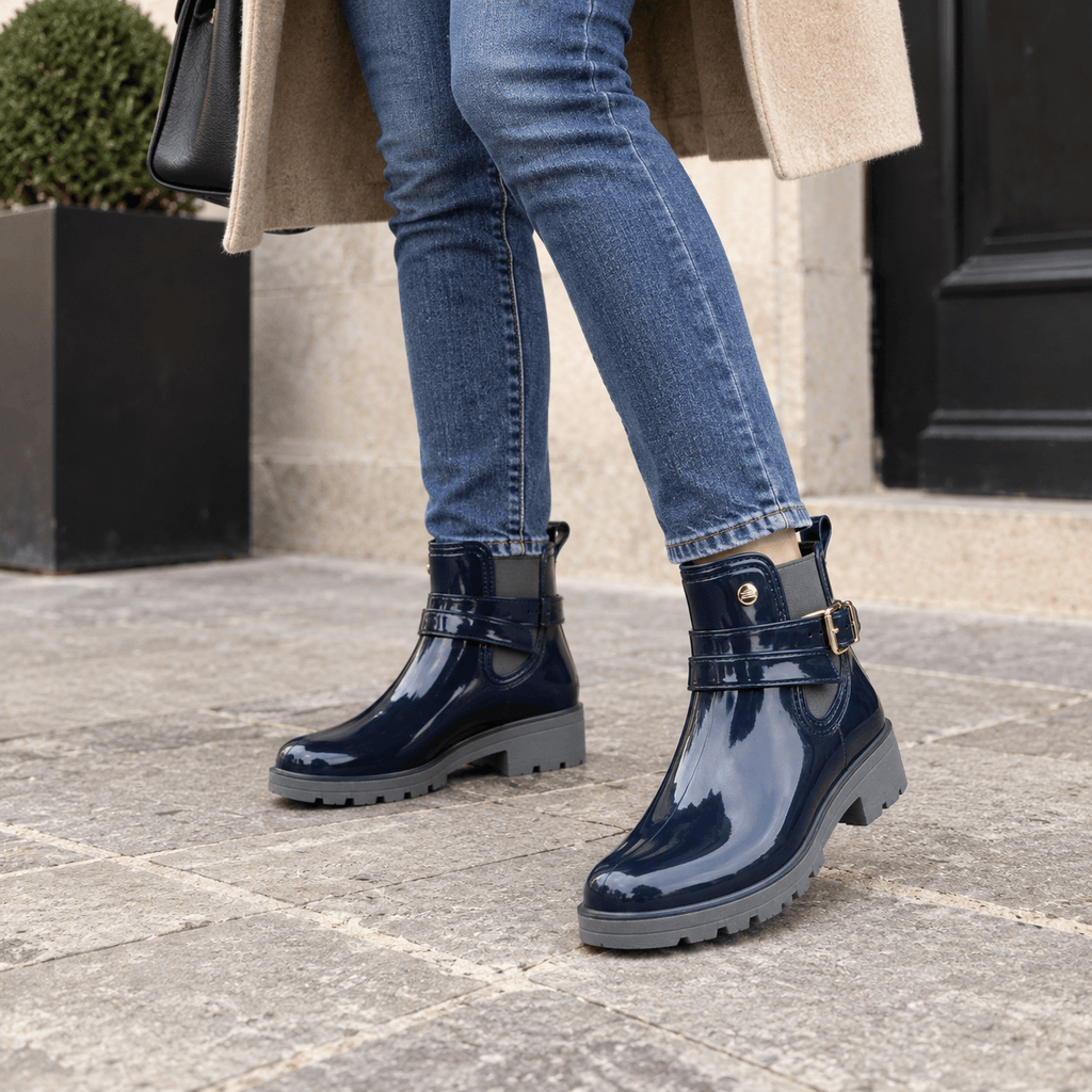 montelore-souliers Bottines Rouges Imperméables